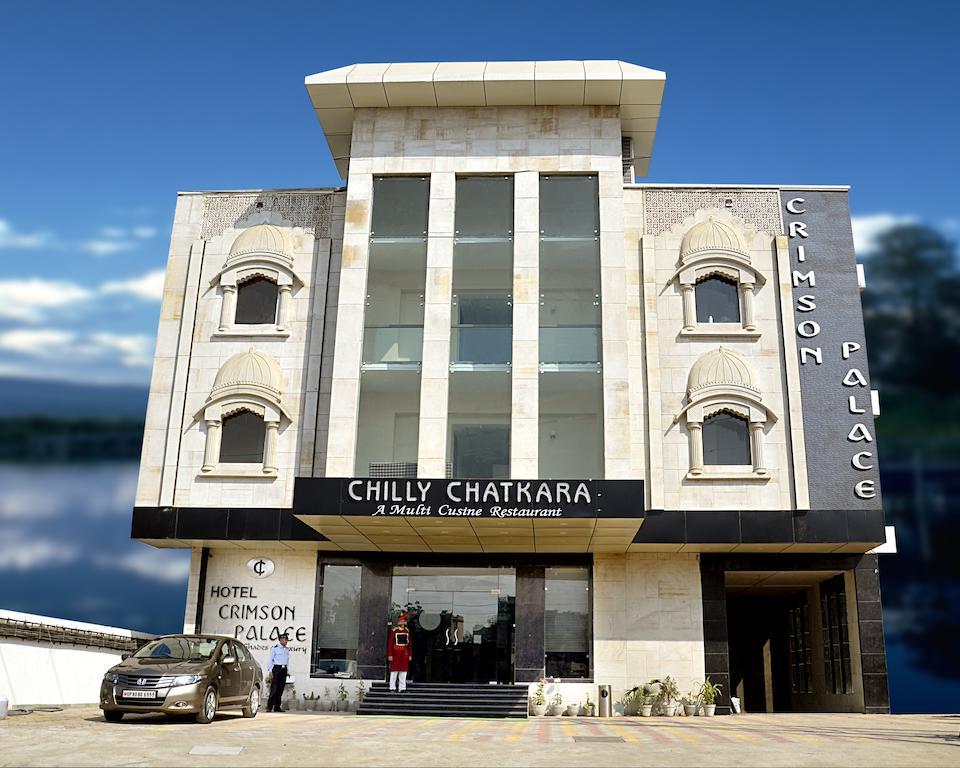 Hotel Crimson Palace Agra  Eksteriør bilde