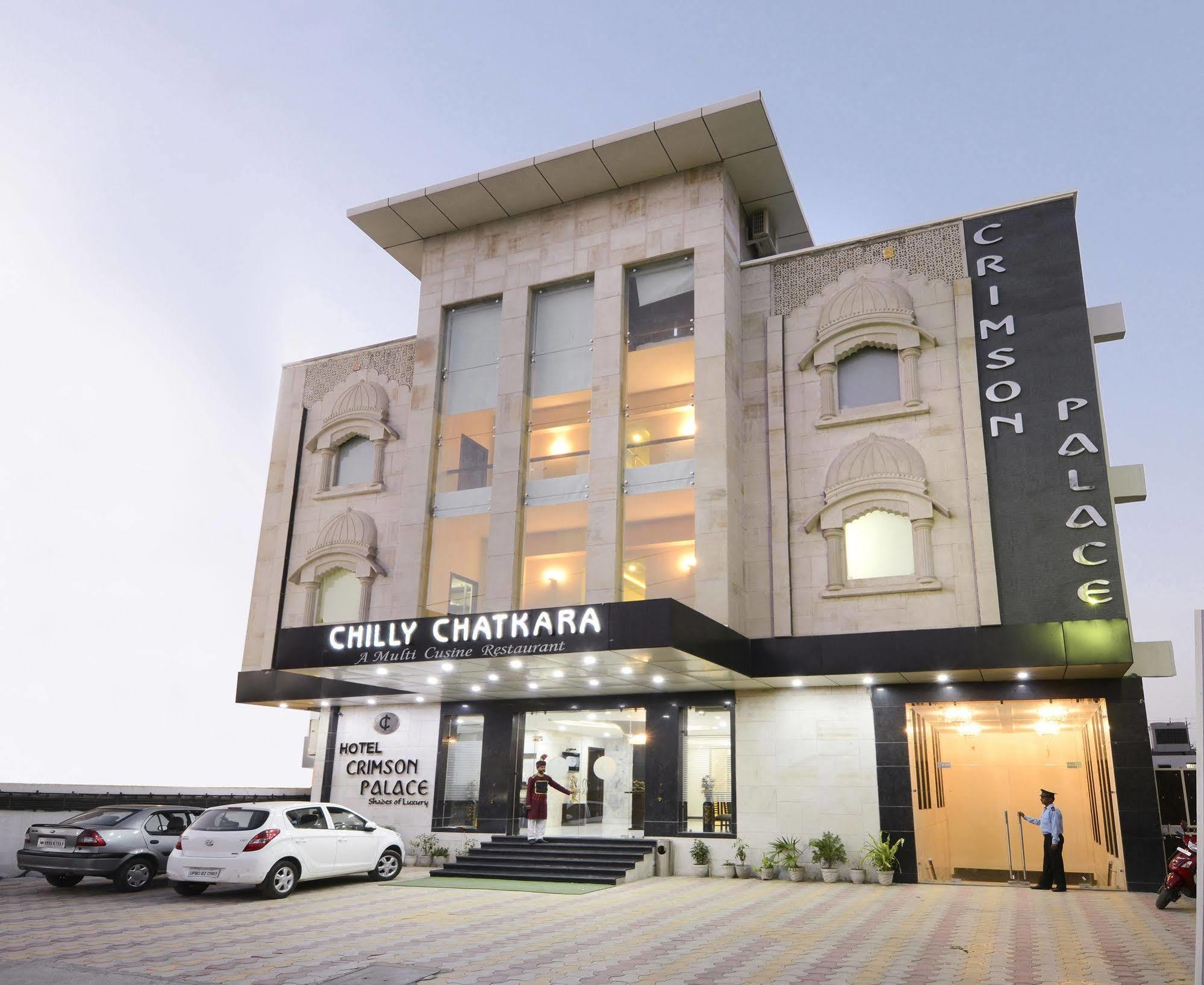 Hotel Crimson Palace Agra  Eksteriør bilde